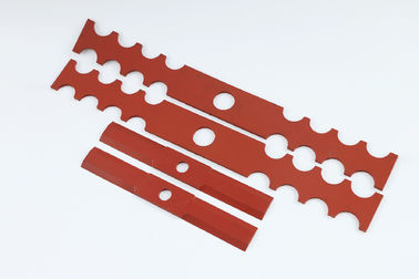 Rote MVO-kundenspezifische Gummidichtungen, elastische Ring-Gelenk-Dichtung Special-Form