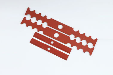 Rote MVO-kundenspezifische Gummidichtungen, elastische Ring-Gelenk-Dichtung Special-Form