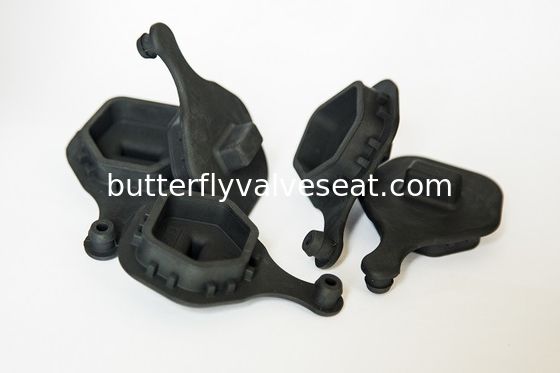 Verformte Bauteile aus Gummi, die nicht aus recycelten Materialien bestehen